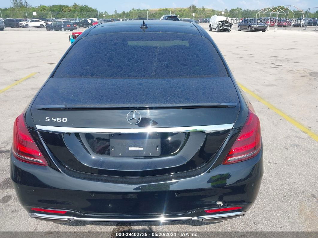 2019 Mercedes-benz S 560   Black vin: WDDUG8DB5KA490249