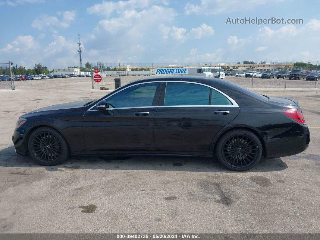 2019 Mercedes-benz S 560   Black vin: WDDUG8DB5KA490249