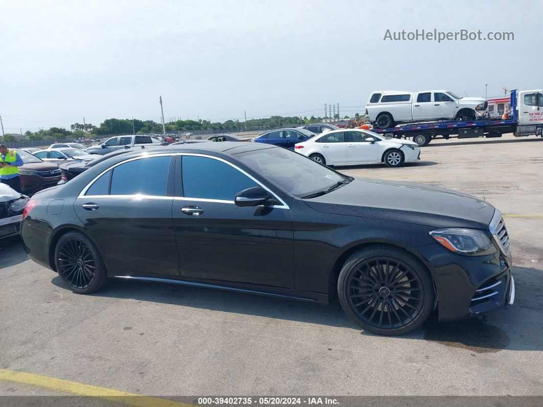 2019 Mercedes-benz S 560   Black vin: WDDUG8DB5KA490249