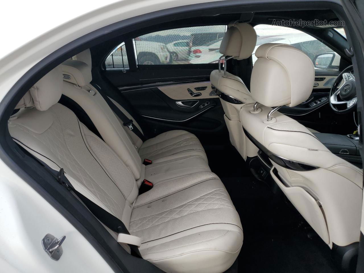 2019 Mercedes-benz S 560 White vin: WDDUG8DB6KA457941