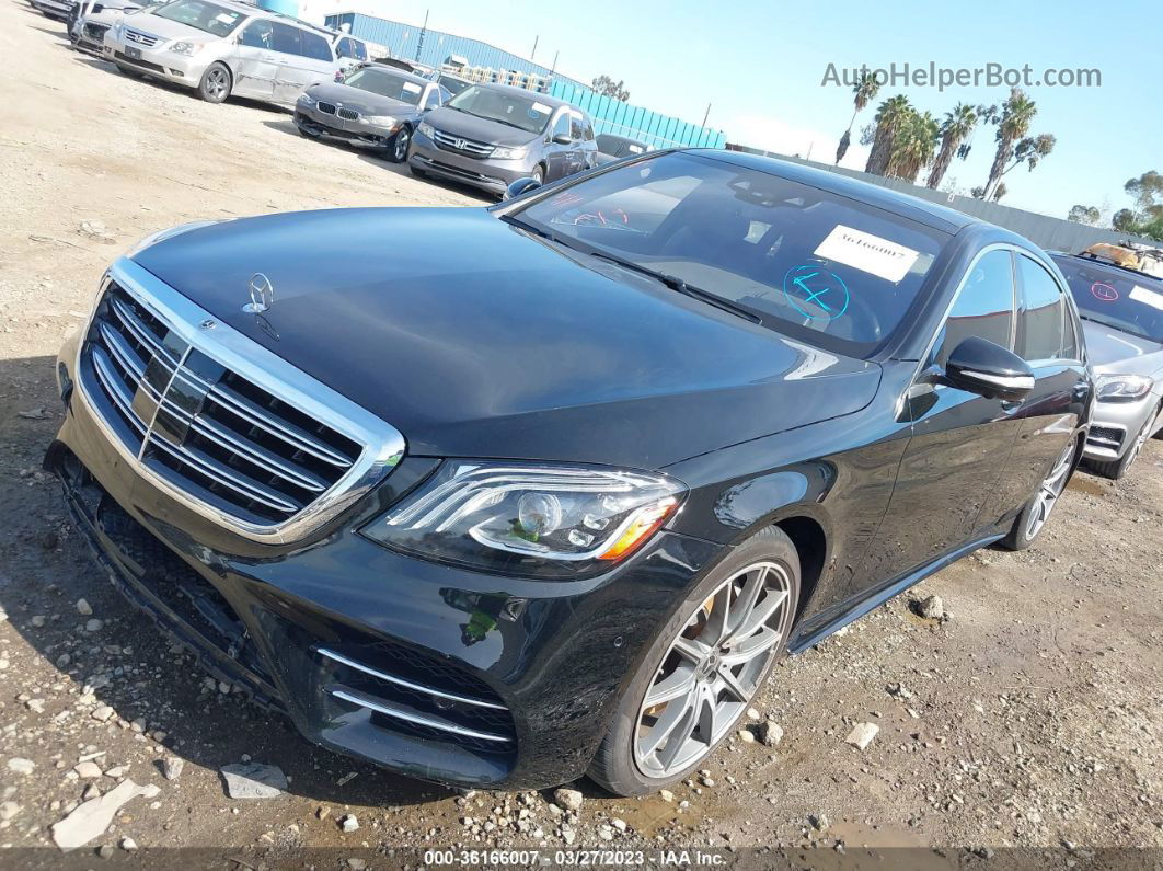 2019 Mercedes-benz S-class S 560 Black vin: WDDUG8DB7KA435057