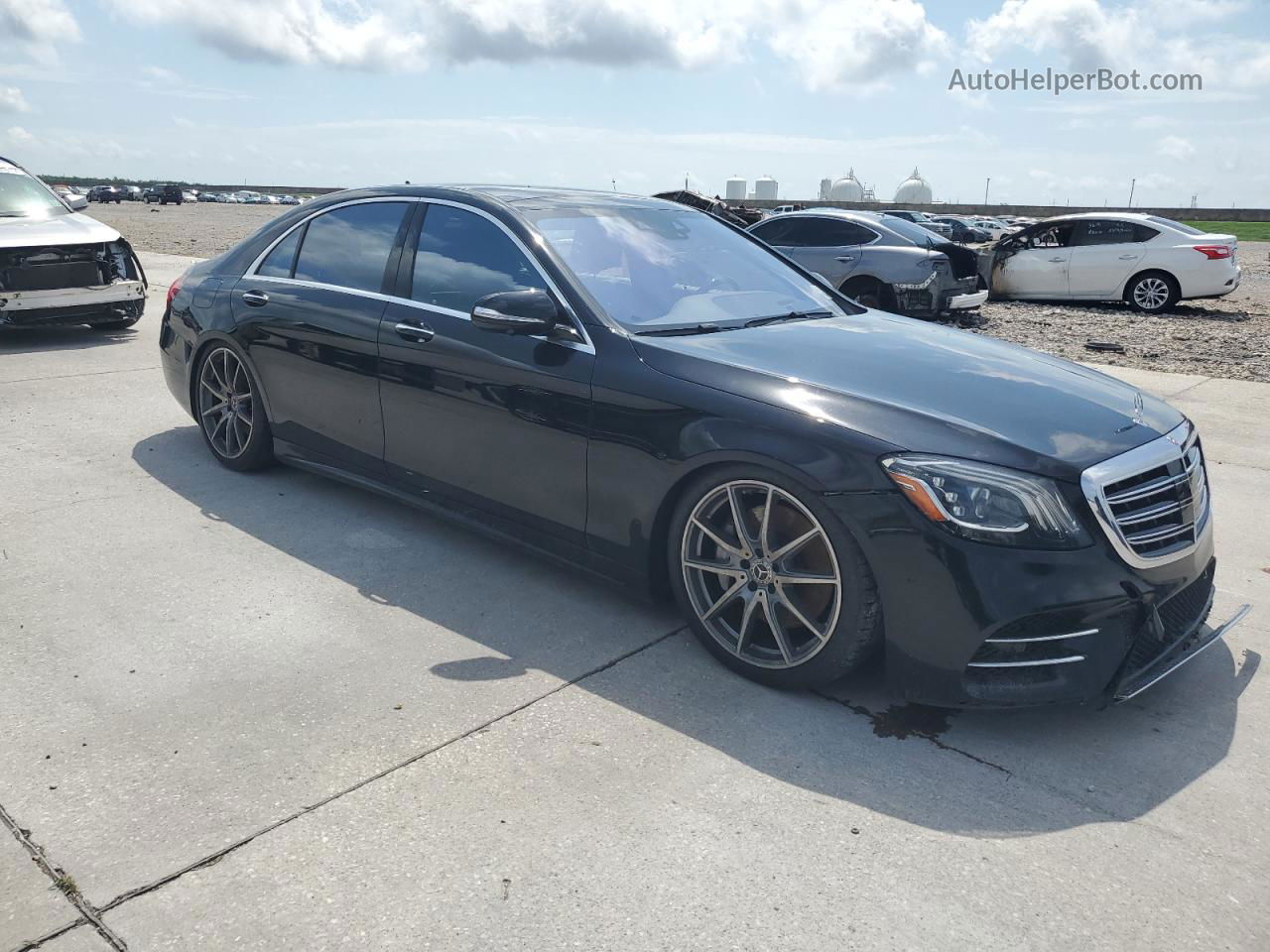 2019 Mercedes-benz S 560 Black vin: WDDUG8DB9KA425047