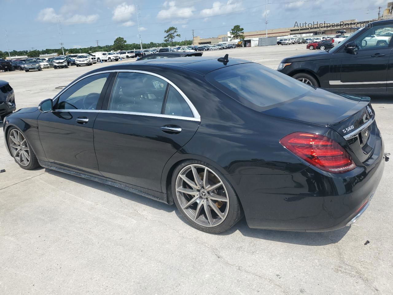 2019 Mercedes-benz S 560 Black vin: WDDUG8DB9KA425047