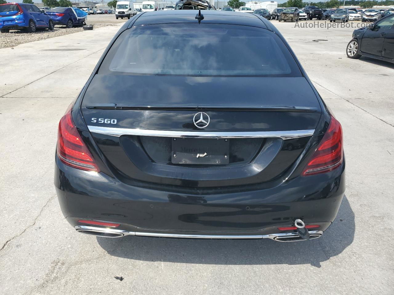 2019 Mercedes-benz S 560 Black vin: WDDUG8DB9KA425047