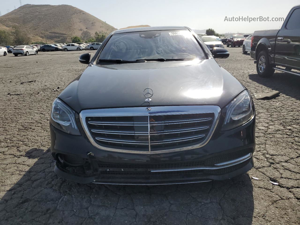 2019 Mercedes-benz S 560 Black vin: WDDUG8DBXKA439359