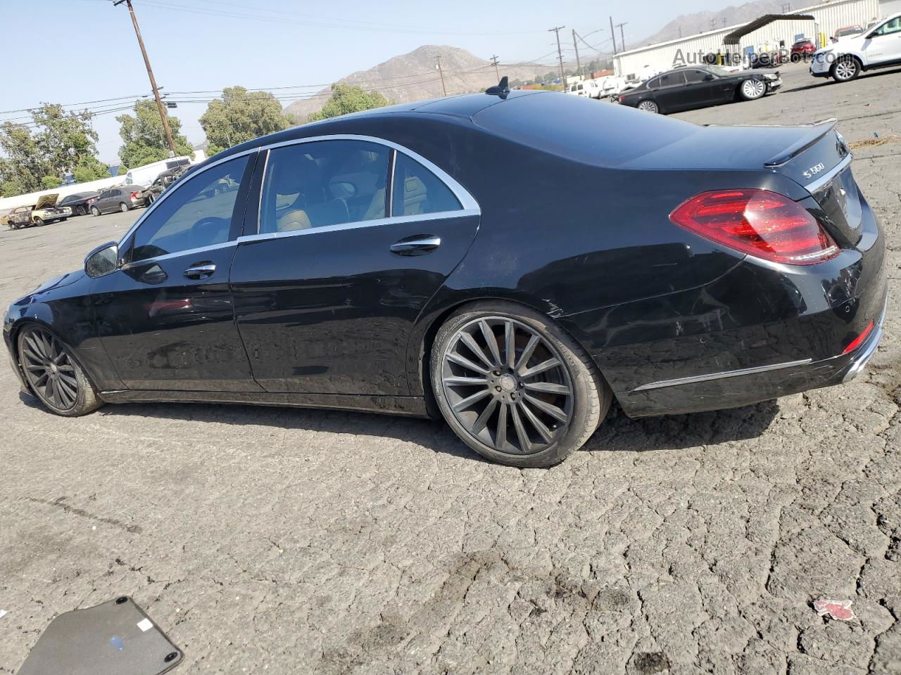 2019 Mercedes-benz S 560 Black vin: WDDUG8DBXKA439359