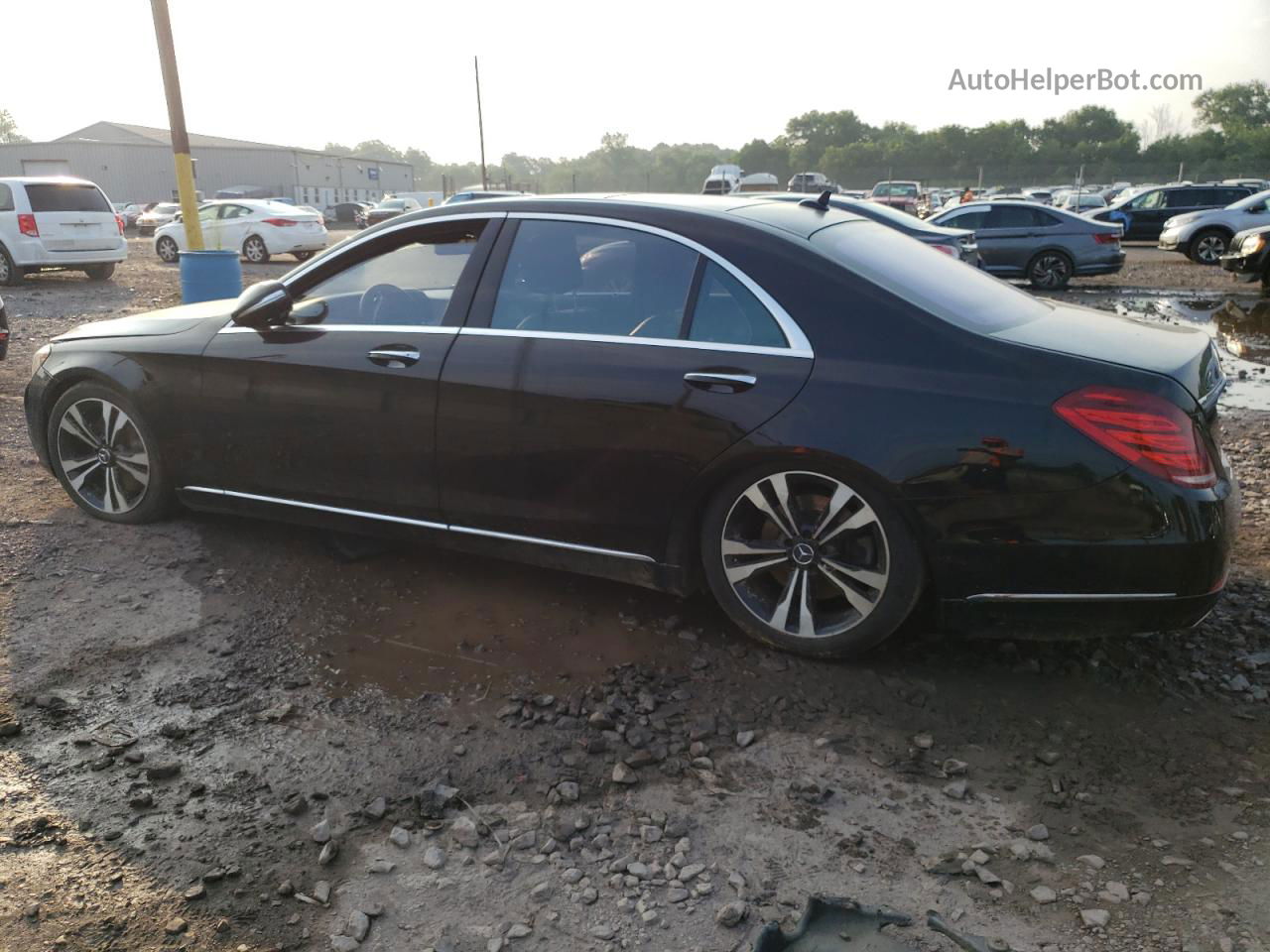 2014 Mercedes-benz S 550 4matic Black vin: WDDUG8FB0EA035455