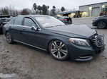 2015 Mercedes-benz S 550 4matic Charcoal vin: WDDUG8FB0FA124234