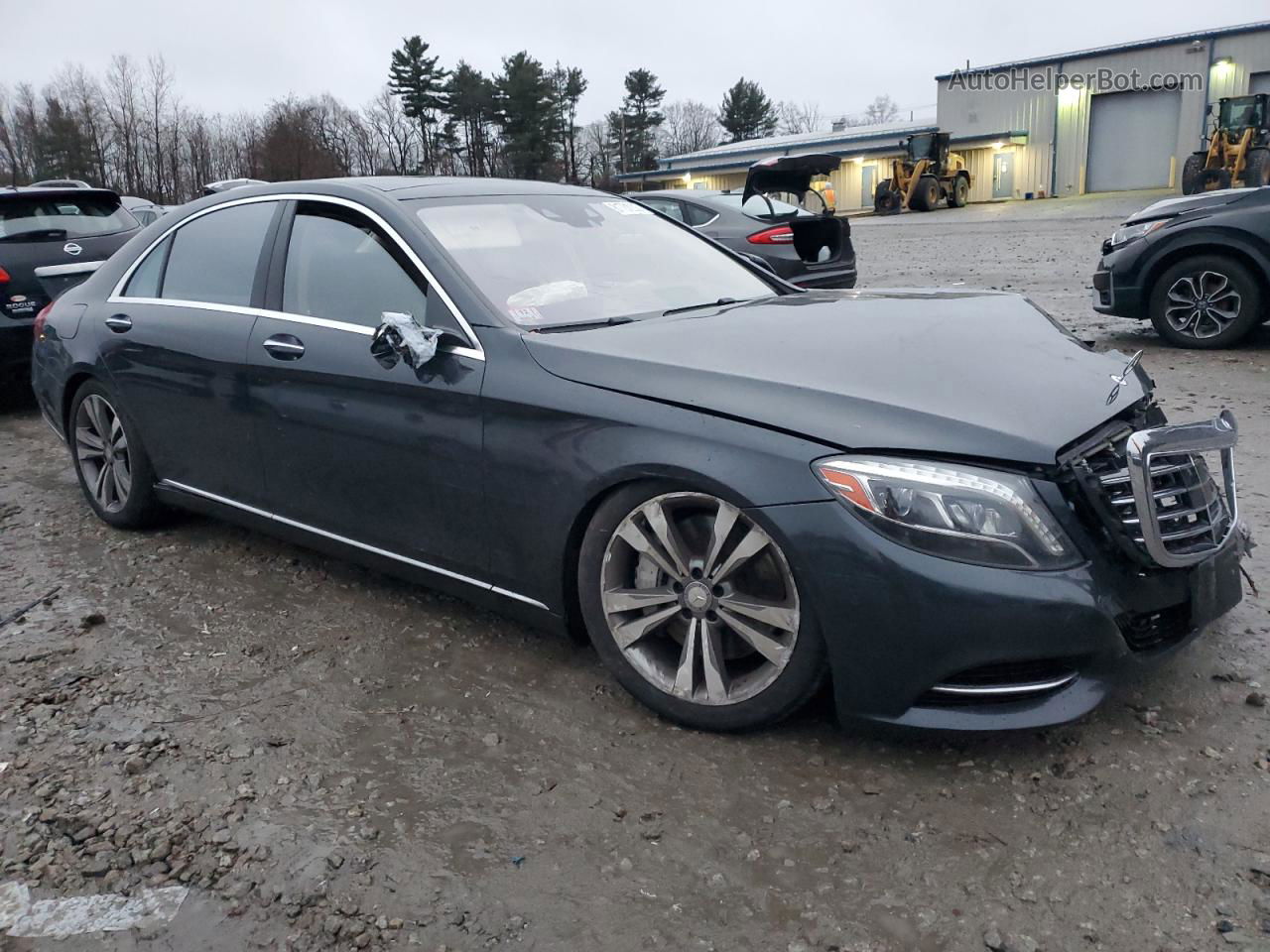 2015 Mercedes-benz S 550 4matic Charcoal vin: WDDUG8FB0FA124234