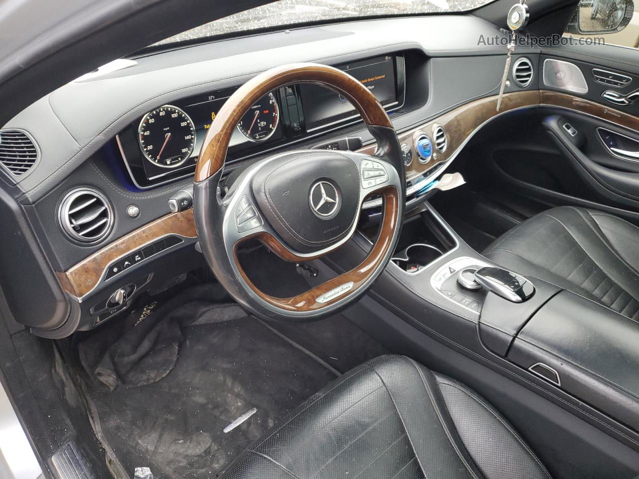 2015 Mercedes-benz S 550 4matic Серебряный vin: WDDUG8FB0FA143205