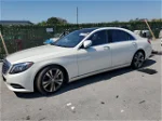 2015 Mercedes-benz S 550 4matic White vin: WDDUG8FB0FA145164