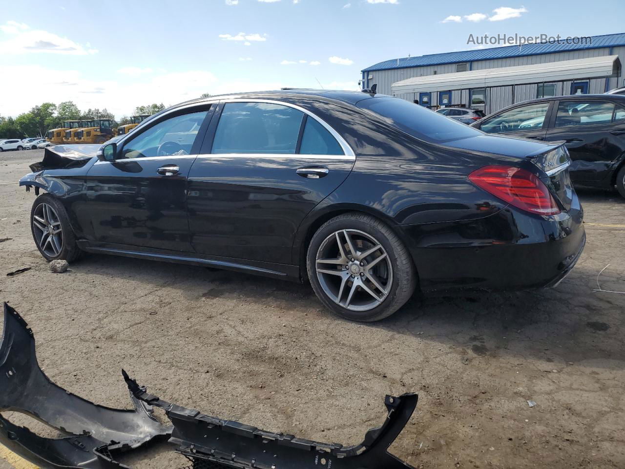 2015 Mercedes-benz S 550 4matic Black vin: WDDUG8FB0FA156780