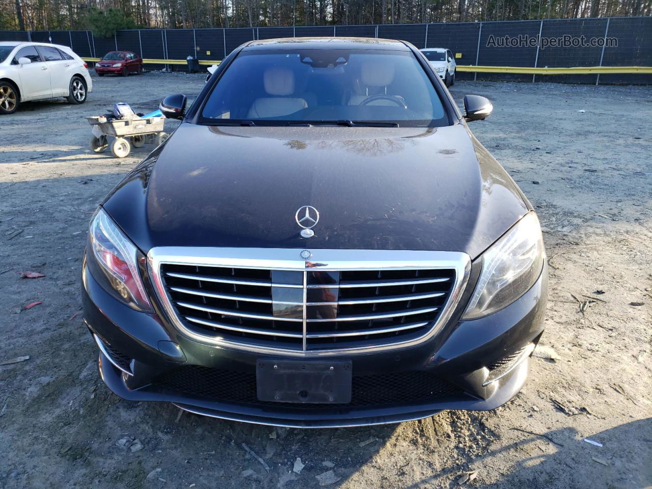 2015 Mercedes-benz S 550 4matic Black vin: WDDUG8FB0FA177127