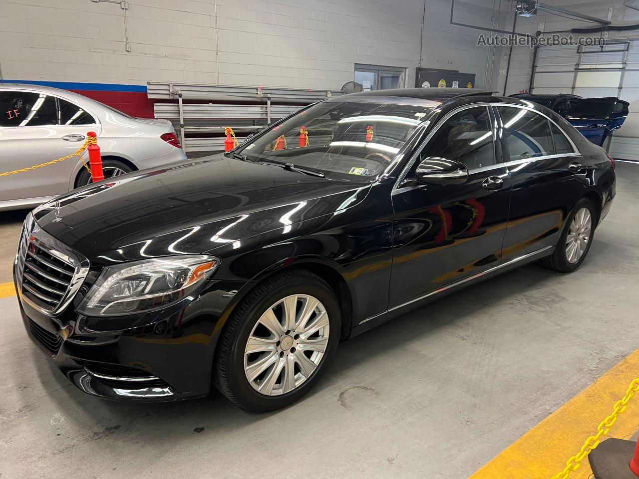 2015 Mercedes-benz S 550 4matic Black vin: WDDUG8FB1FA101870