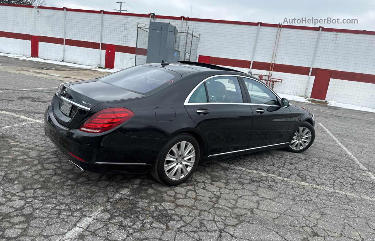 2015 Mercedes-benz S 550 4matic Black vin: WDDUG8FB1FA101870