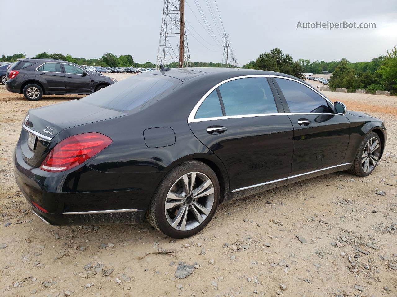 2015 Mercedes-benz S 550 4matic Black vin: WDDUG8FB1FA118880