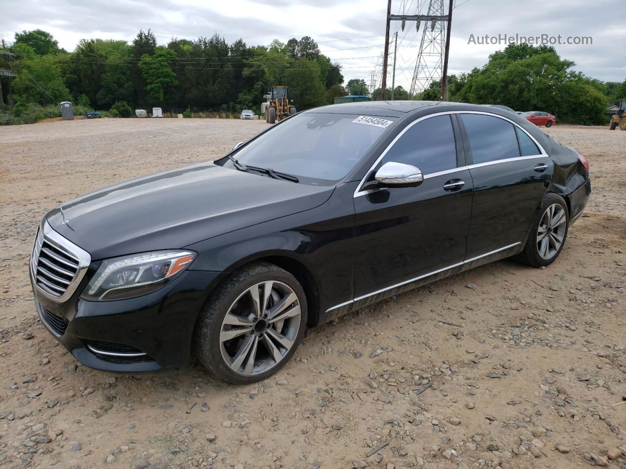 2015 Mercedes-benz S 550 4matic Black vin: WDDUG8FB1FA118880