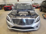 2015 Mercedes-benz S 550 4matic Silver vin: WDDUG8FB2FA134957