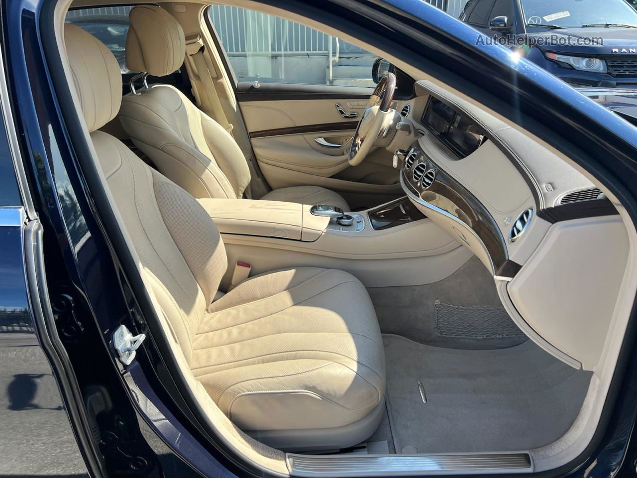 2015 Mercedes-benz S 550 4matic Blue vin: WDDUG8FB2FA187903