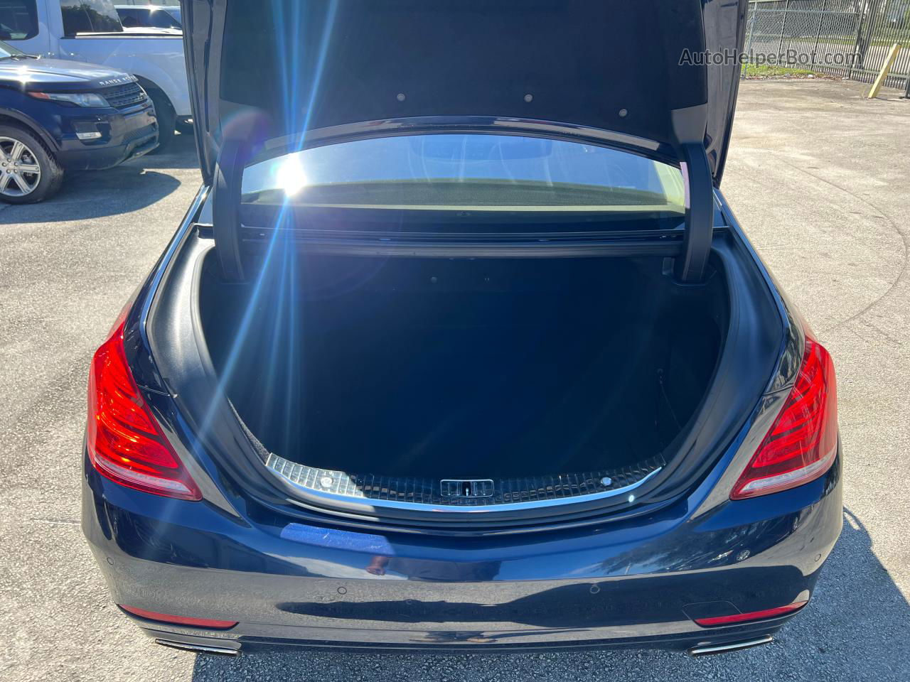 2015 Mercedes-benz S 550 4matic Blue vin: WDDUG8FB2FA187903