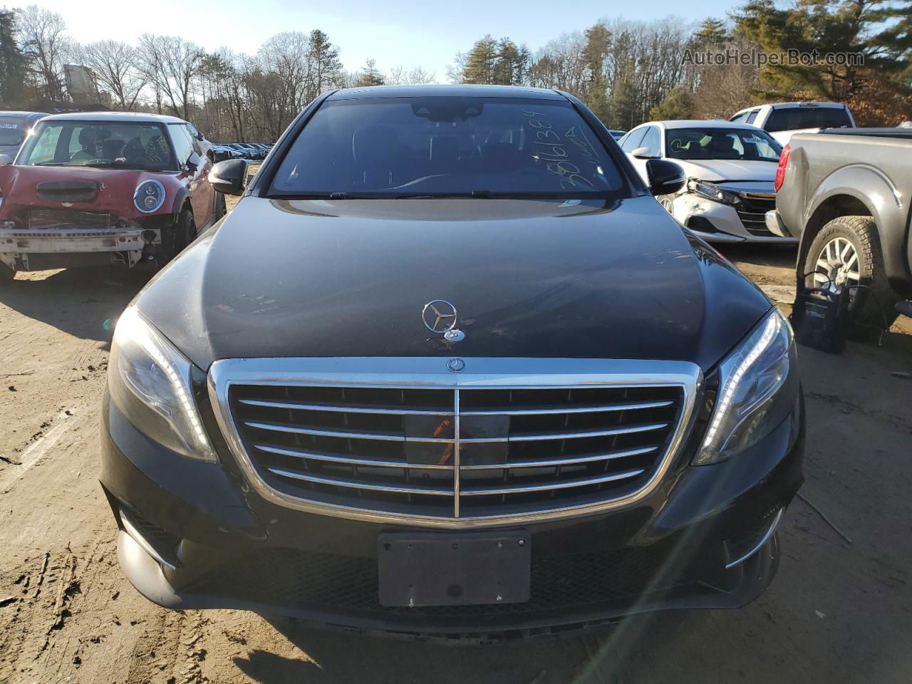 2015 Mercedes-benz S 550 4matic Black vin: WDDUG8FB3FA079354