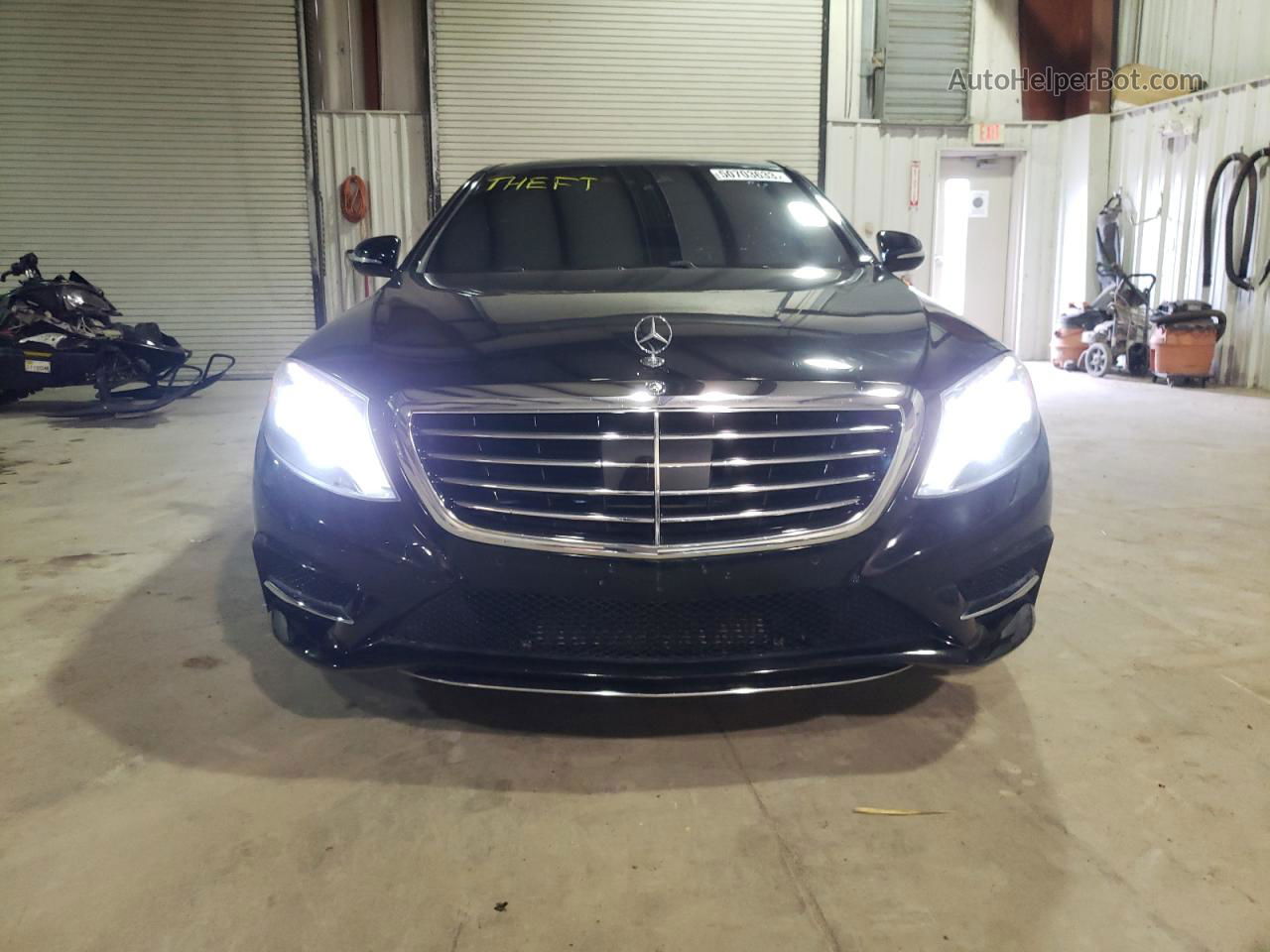 2015 Mercedes-benz S 550 4matic Black vin: WDDUG8FB3FA095523