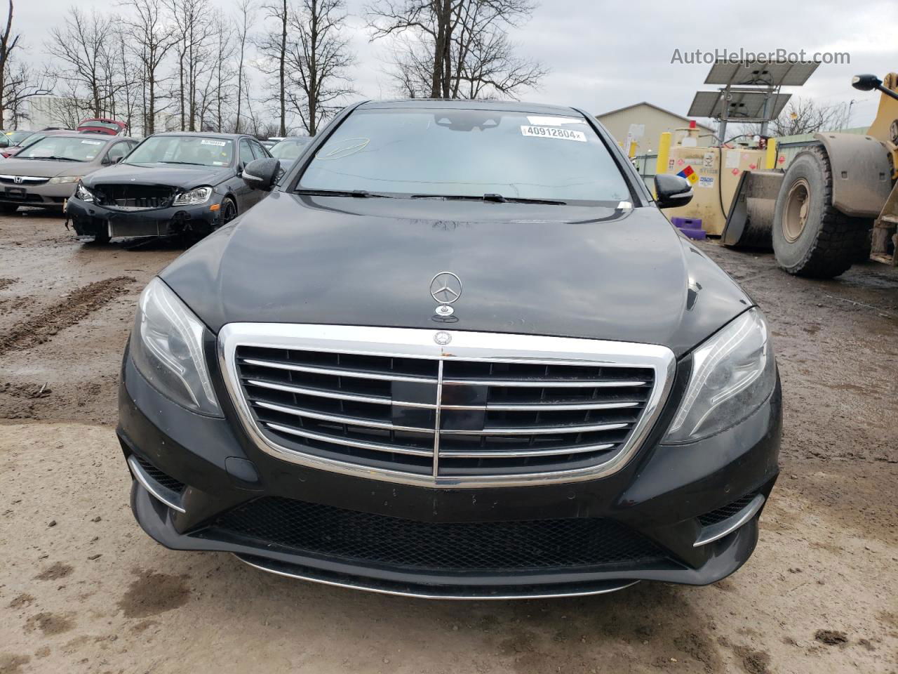 2015 Mercedes-benz S 550 4matic Black vin: WDDUG8FB3FA095523