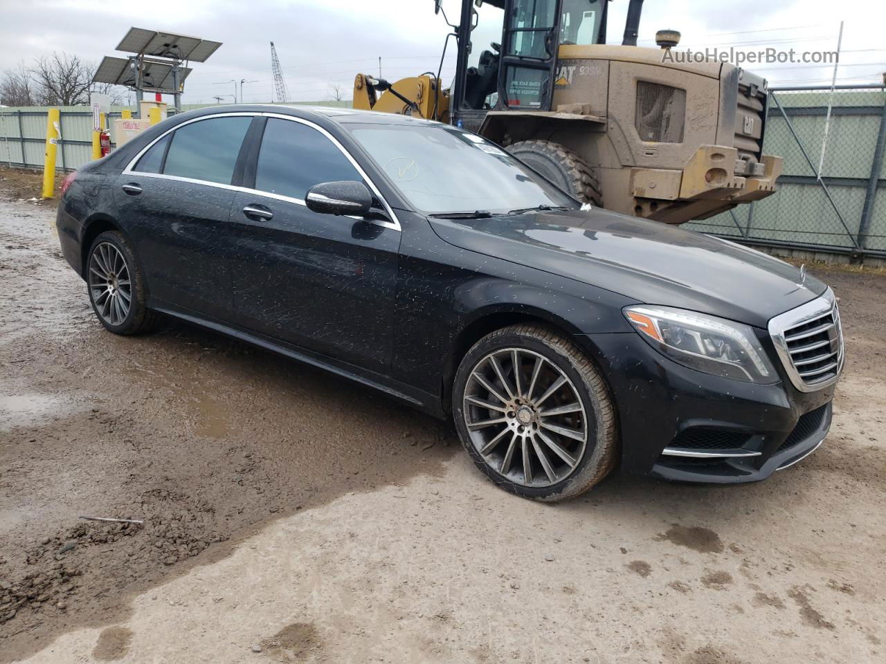 2015 Mercedes-benz S 550 4matic Black vin: WDDUG8FB3FA095523