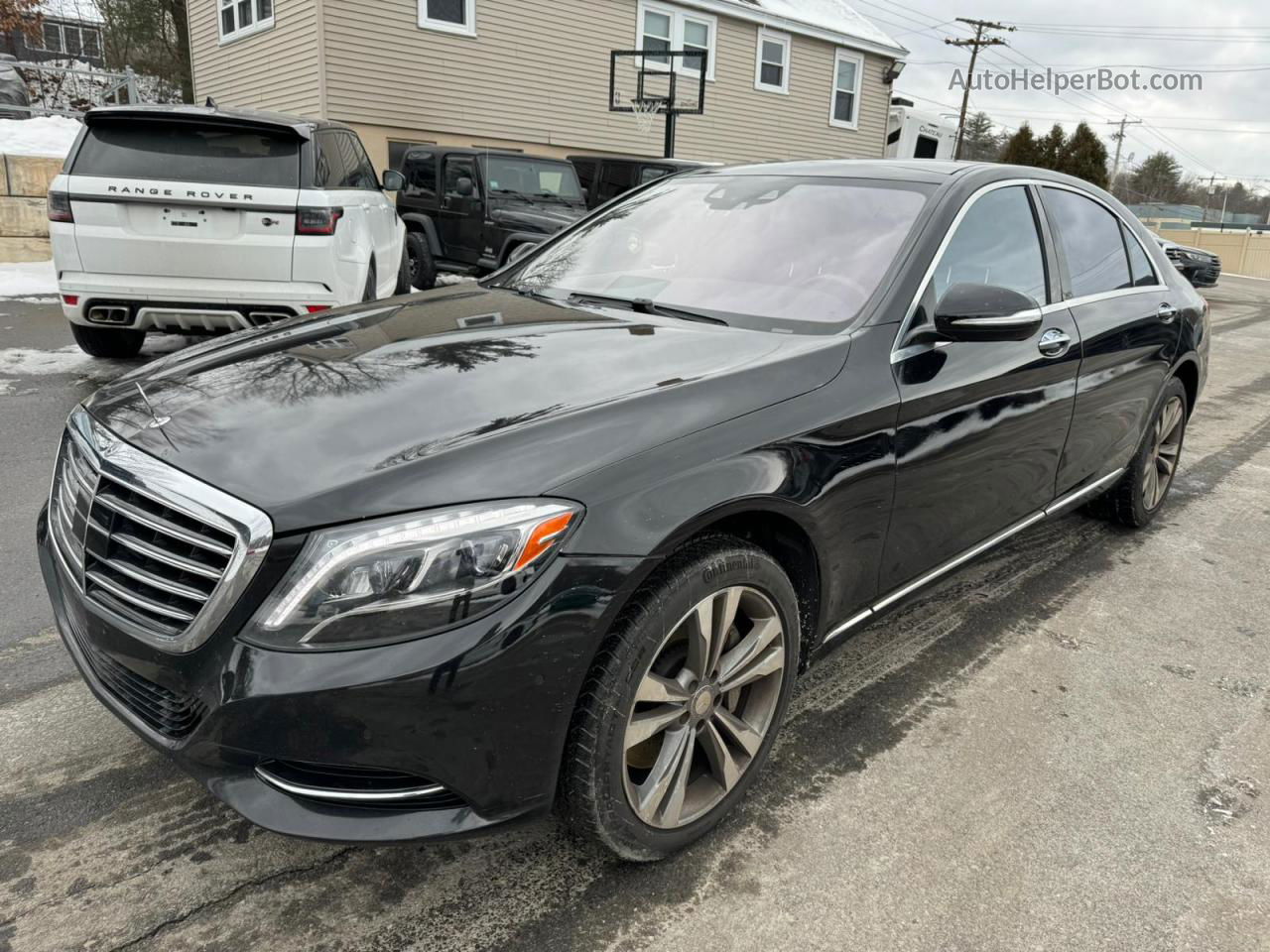 2015 Mercedes-benz S 550 4matic Black vin: WDDUG8FB3FA115771