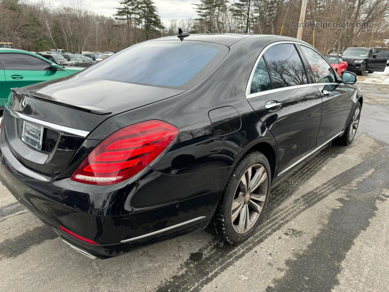 2015 Mercedes-benz S 550 4matic Black vin: WDDUG8FB3FA115771