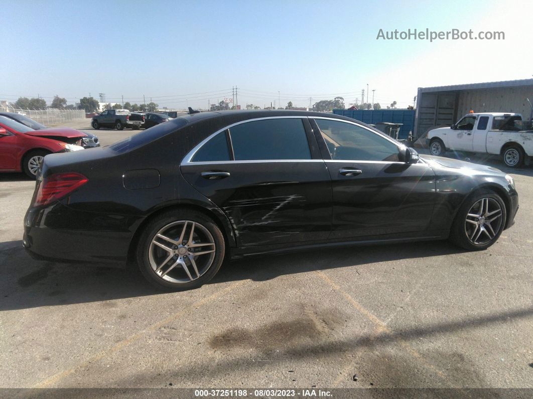 2015 Mercedes-benz S-class S 550 Black vin: WDDUG8FB3FA122090