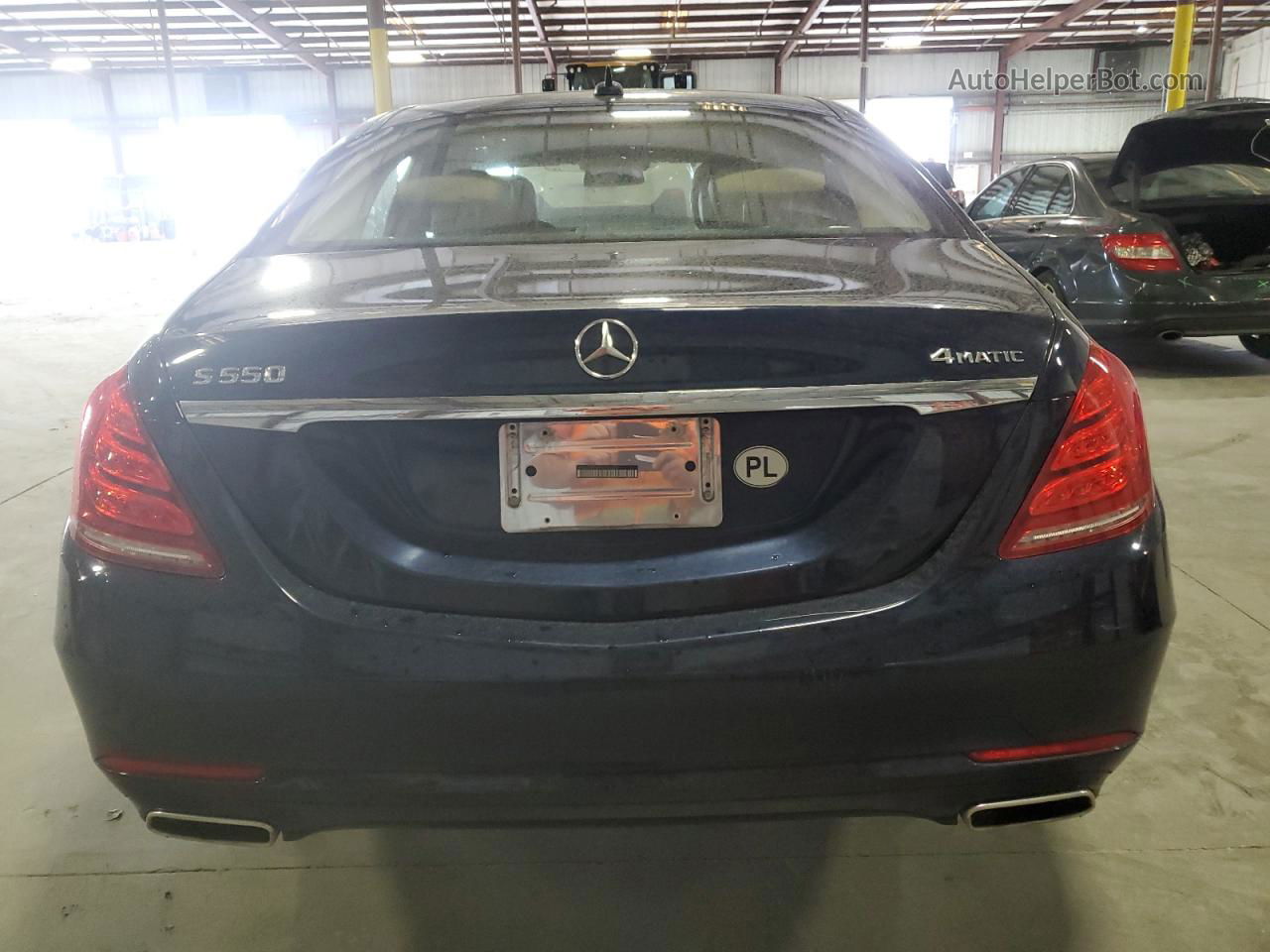 2015 Mercedes-benz S 550 4matic Black vin: WDDUG8FB3FA135230