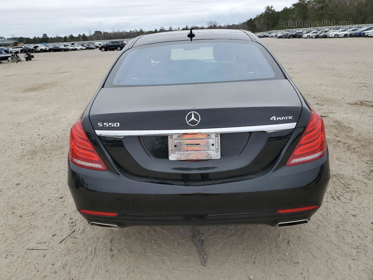 2015 Mercedes-benz S 550 4matic Black vin: WDDUG8FB3FA145045