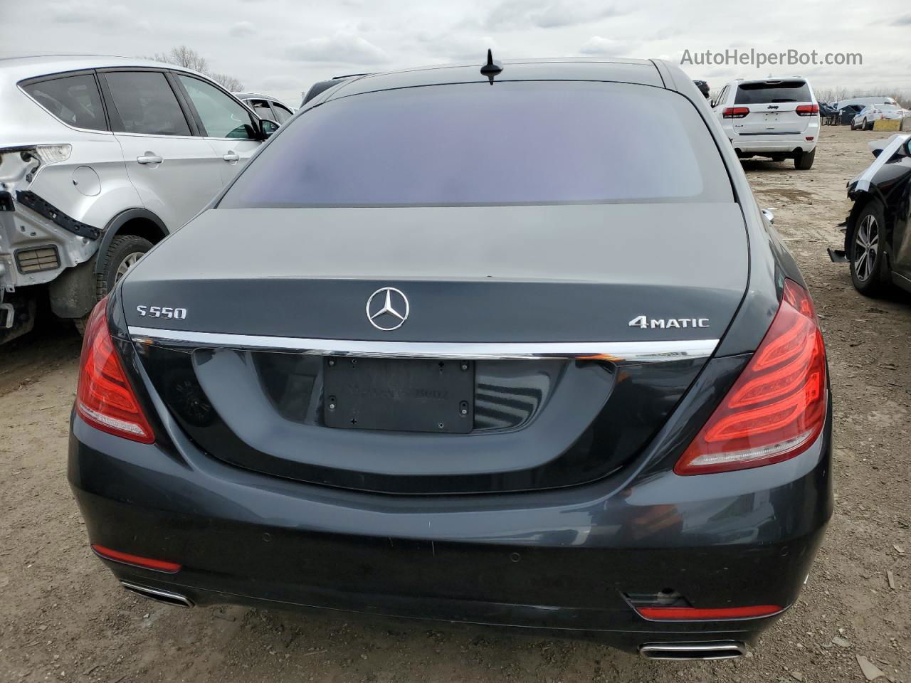 2015 Mercedes-benz S 550 4matic Black vin: WDDUG8FB3FA157650