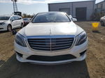 2015 Mercedes-benz S 550 4matic Белый vin: WDDUG8FB3FA170494