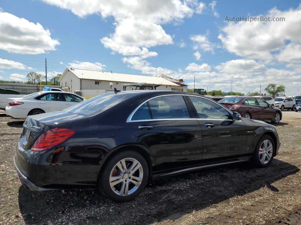 2015 Mercedes-benz S 550 4matic Black vin: WDDUG8FB4FA106755