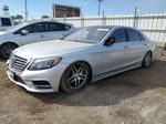 2014 Mercedes-benz S 550 4matic Silver vin: WDDUG8FB5EA058584