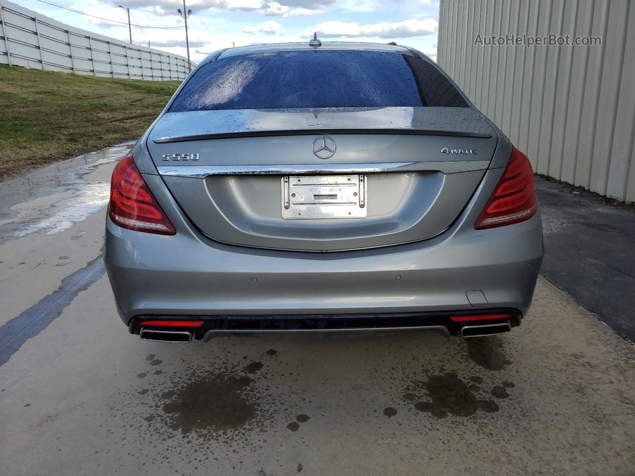 2015 Mercedes-benz S 550 4matic Silver vin: WDDUG8FB5FA102391