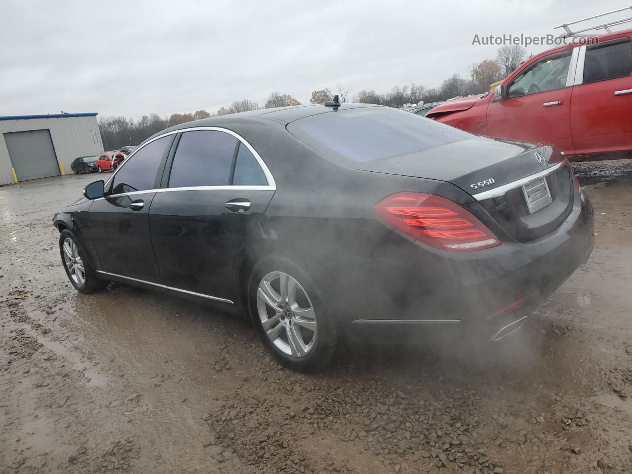 2015 Mercedes-benz S 550 4matic Black vin: WDDUG8FB5FA127615