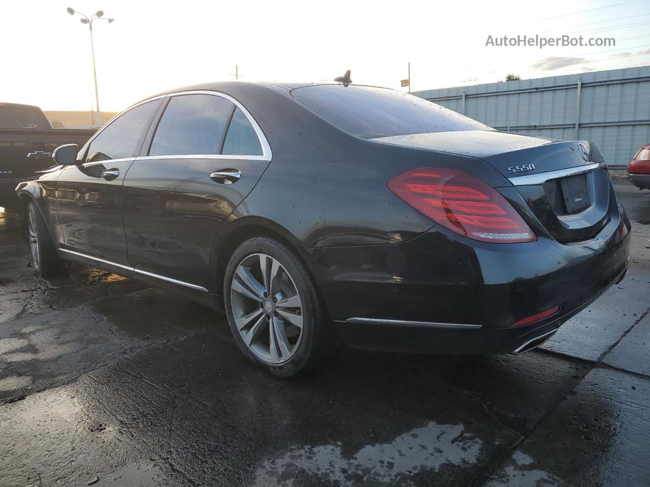 2015 Mercedes-benz S 550 4matic Black vin: WDDUG8FB5FA165619