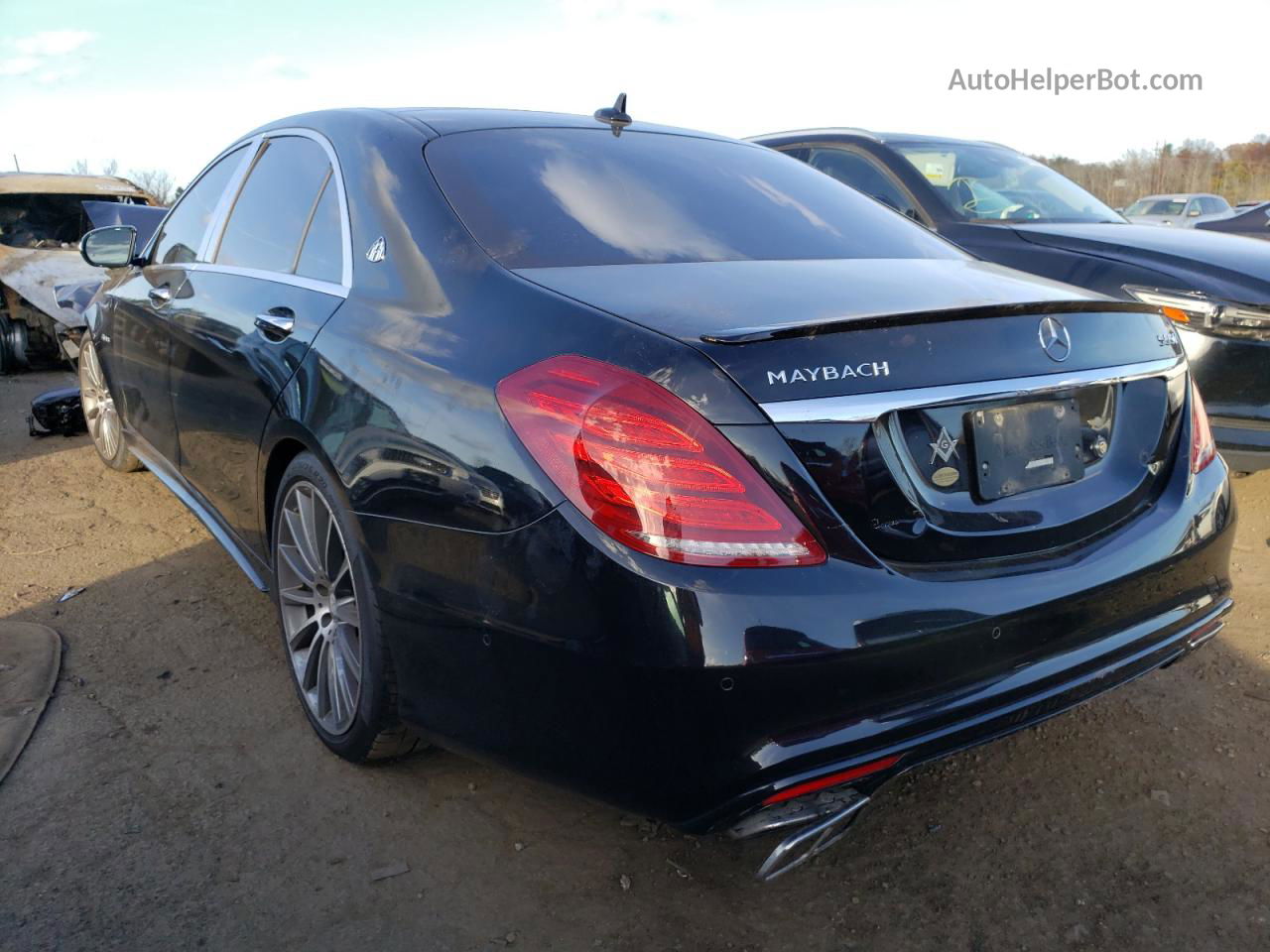 2015 Mercedes-benz S 550 4matic Black vin: WDDUG8FB5FA174014