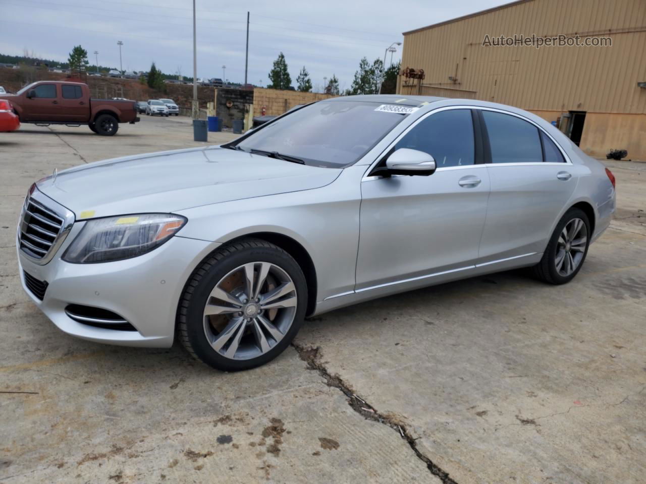 2015 Mercedes-benz S 550 4matic Серебряный vin: WDDUG8FB5FA188138