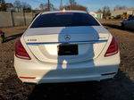 2015 Mercedes-benz S 550 4matic White vin: WDDUG8FB5FA190195