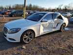 2015 Mercedes-benz S 550 4matic White vin: WDDUG8FB5FA190195