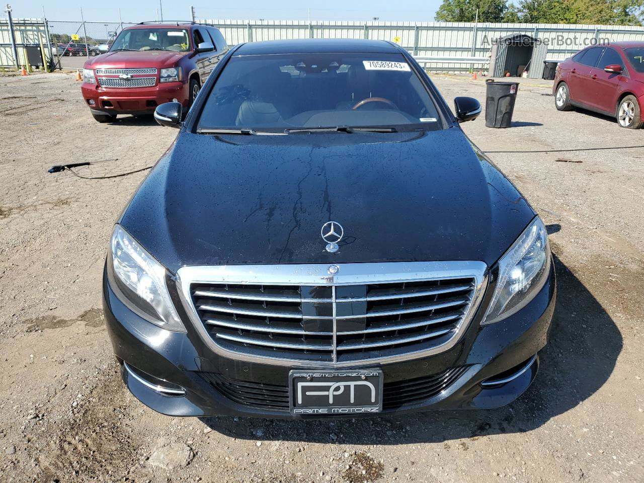 2015 Mercedes-benz S 550 4matic Black vin: WDDUG8FB5FA201972