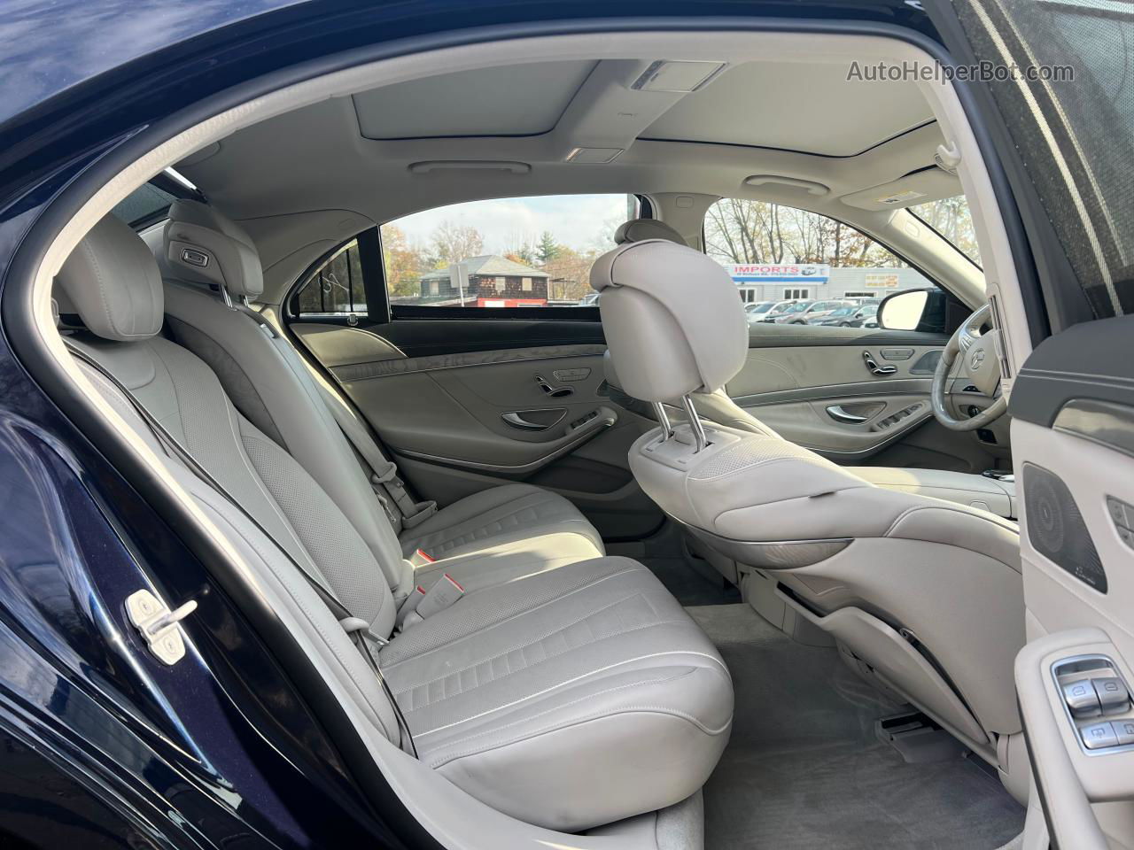 2015 Mercedes-benz S 550 4matic Blue vin: WDDUG8FB6FA148294