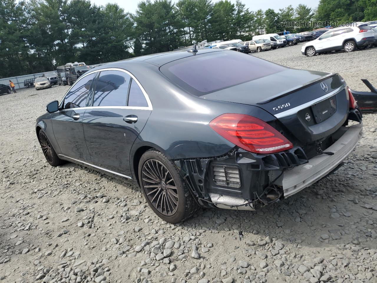 2015 Mercedes-benz S 550 4matic Black vin: WDDUG8FB6FA167380