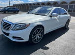 2015 Mercedes-benz S 550 4matic White vin: WDDUG8FB6FA203634