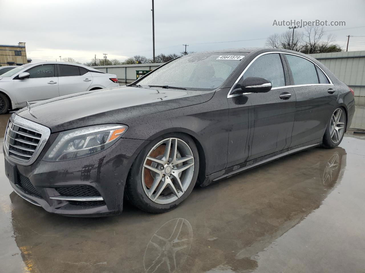 2015 Mercedes-benz S 550 4matic Черный vin: WDDUG8FB7FA087134