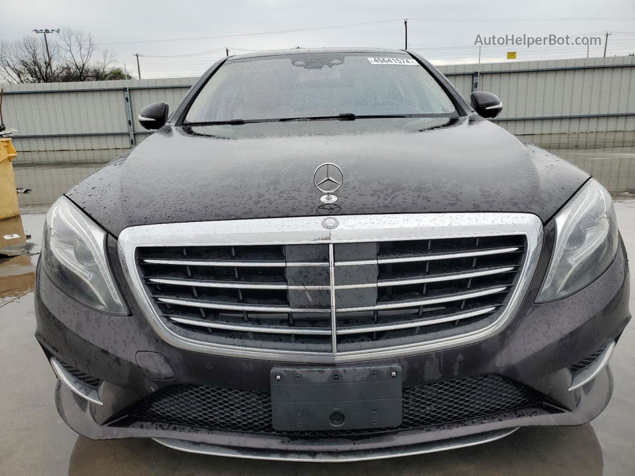 2015 Mercedes-benz S 550 4matic Black vin: WDDUG8FB7FA087134